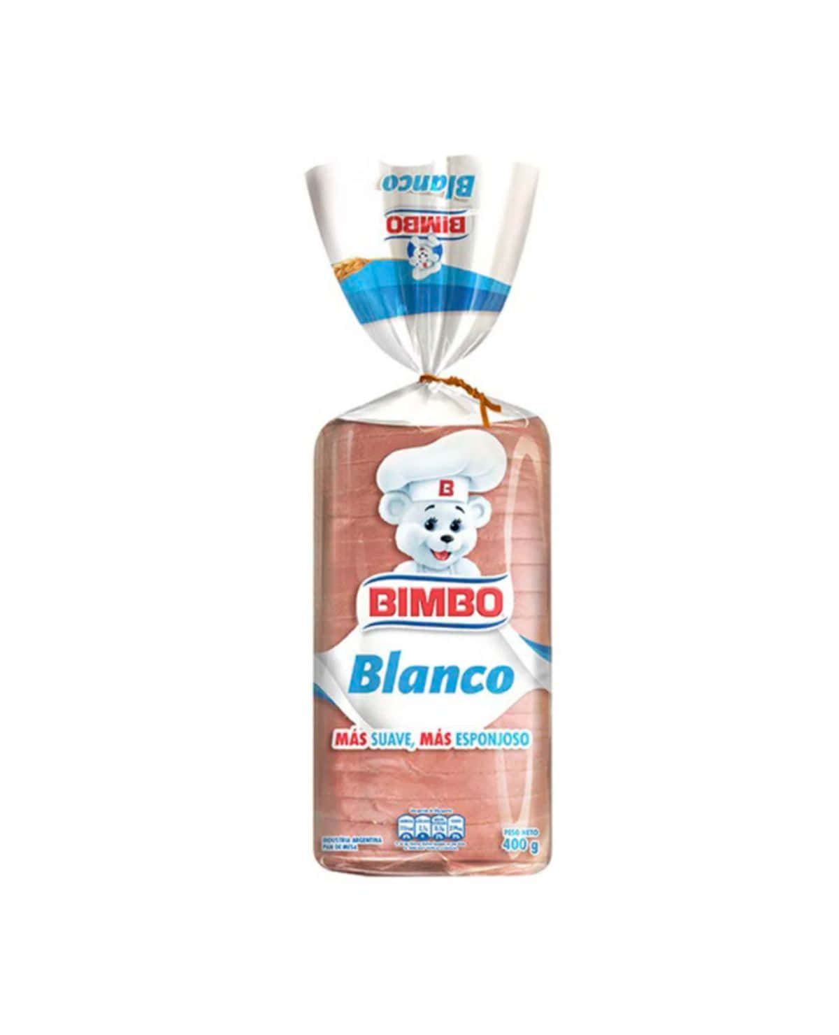Pan Bimbo Blanco 400 Gr